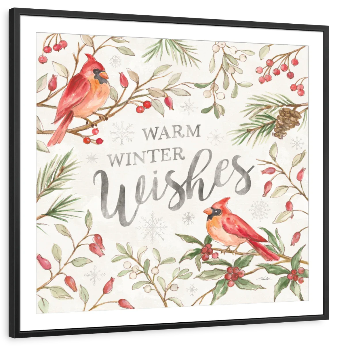 Winter Harmony III Wall Art