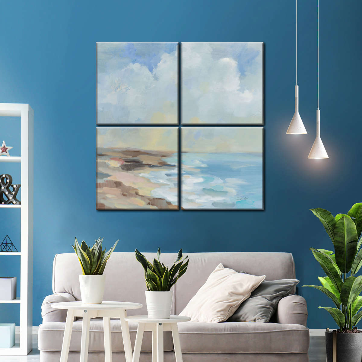 View By The Beach Wall Art
