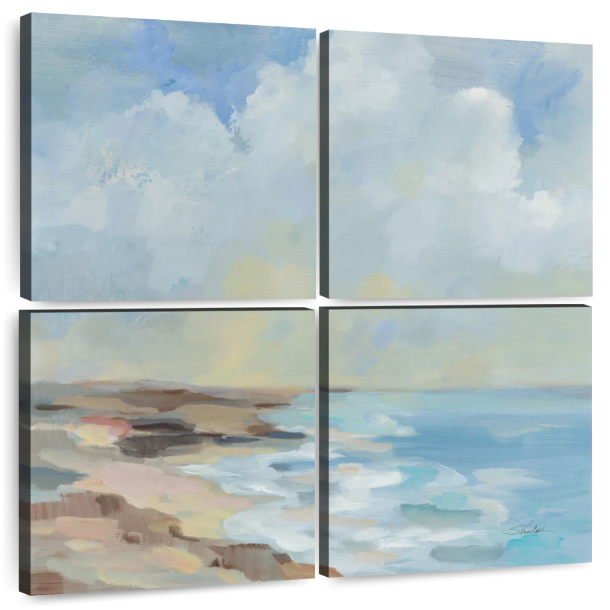 View By The Beach Wall Art