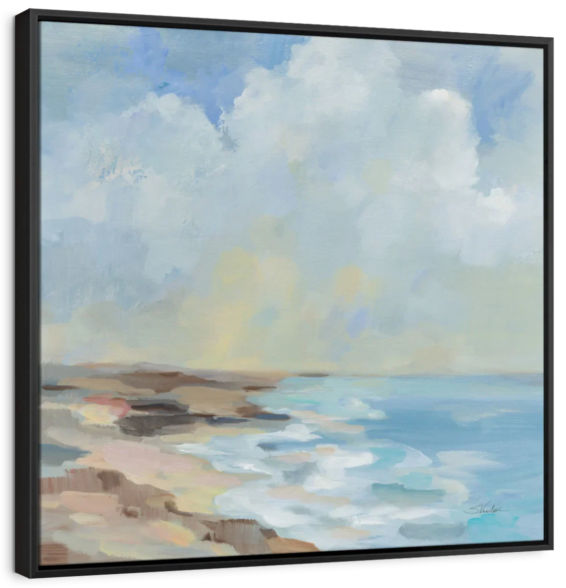 View By The Beach Wall Art