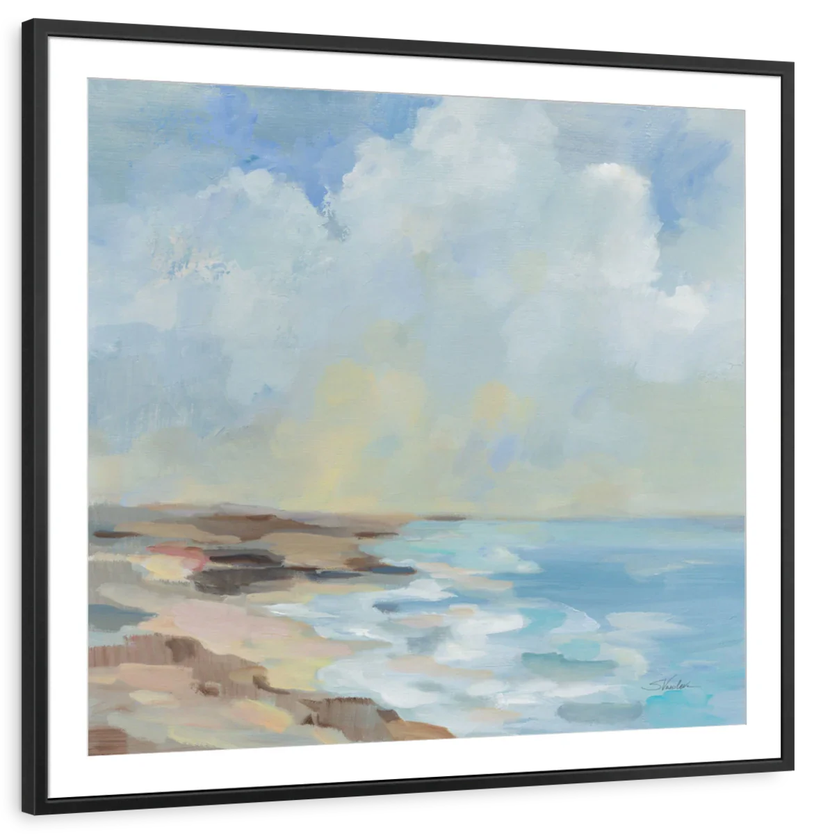 View By The Beach Wall Art