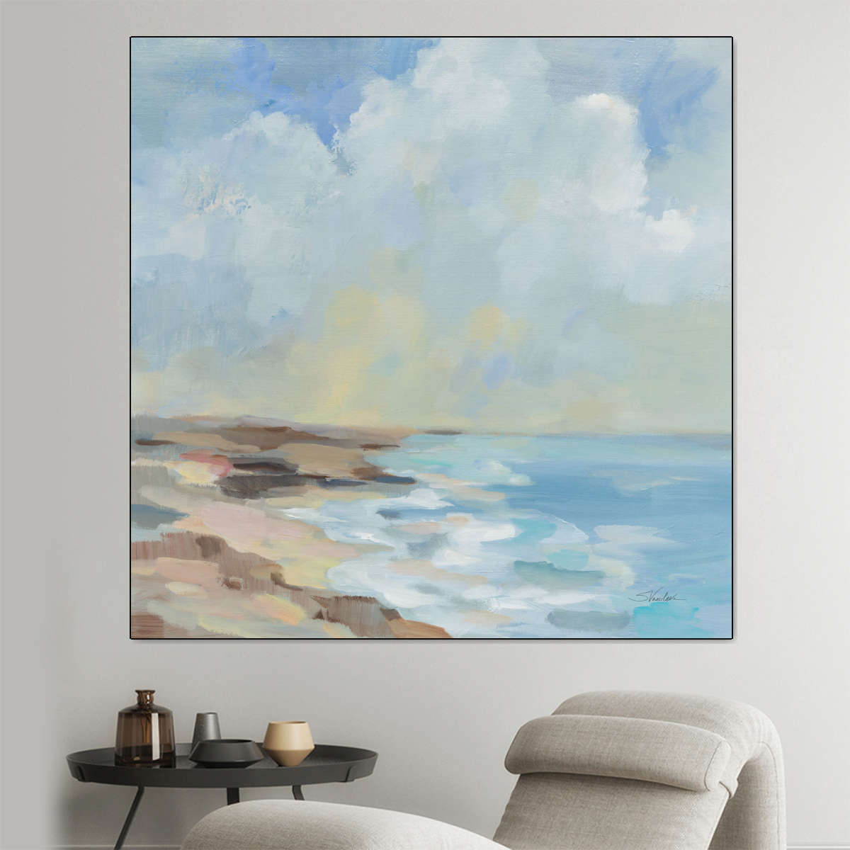 View By The Beach Wall Art
