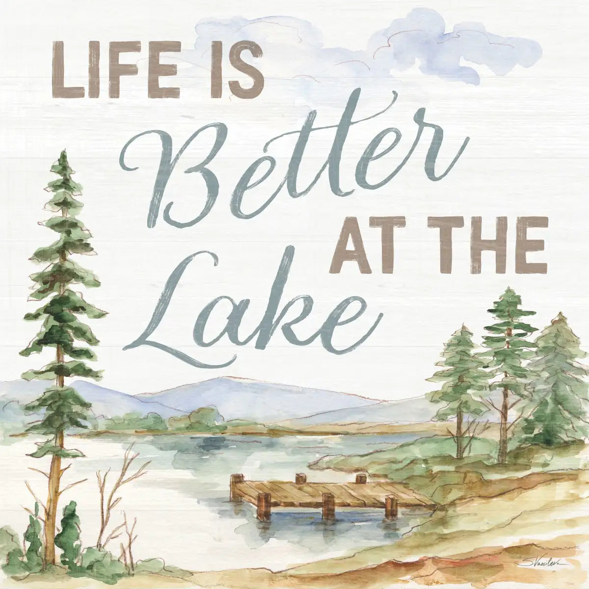 Rustic Retreat VI Wall Art