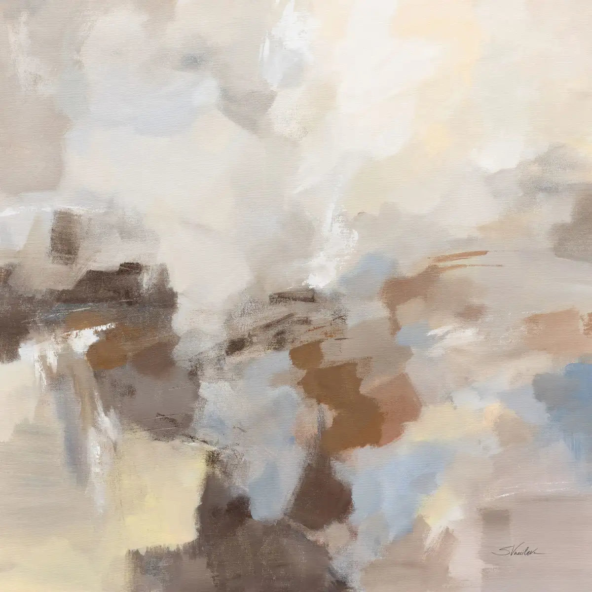 Silver Sky Wall Art
