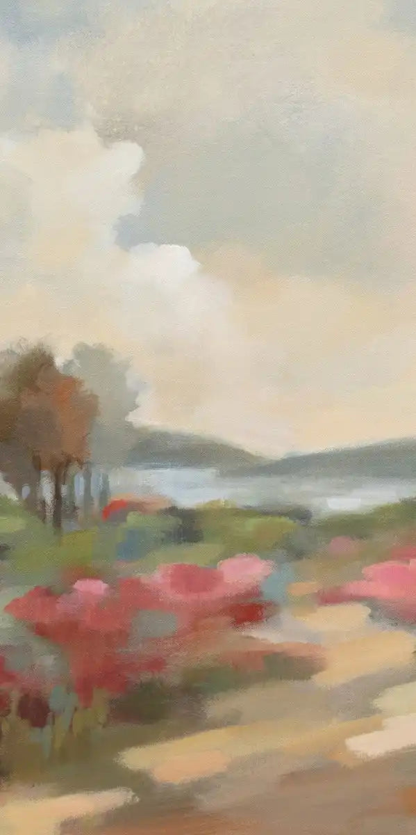 The Path To The Lake Wall Art
