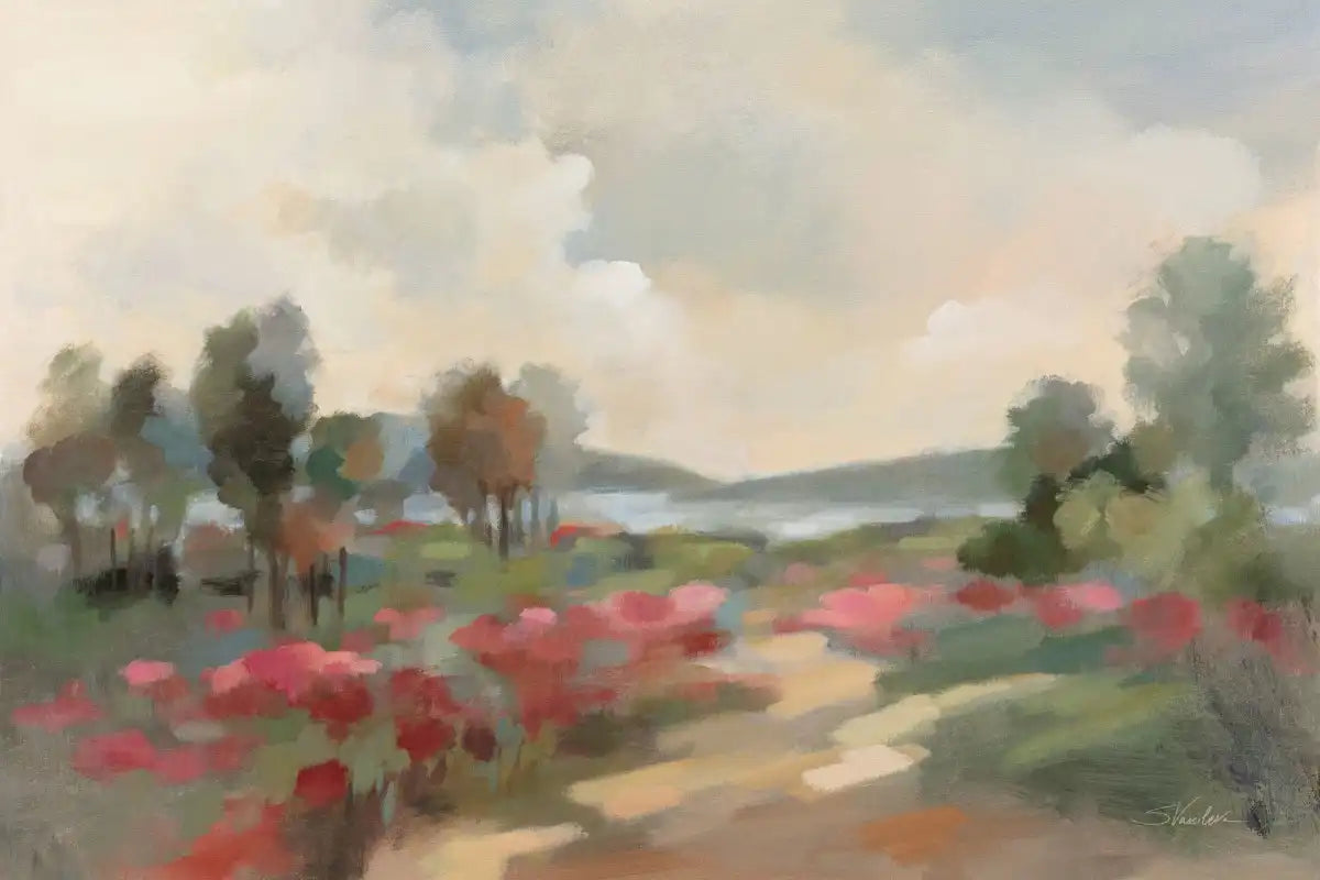 The Path To The Lake Wall Art