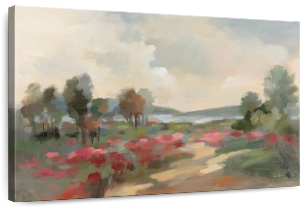 The Path To The Lake Wall Art