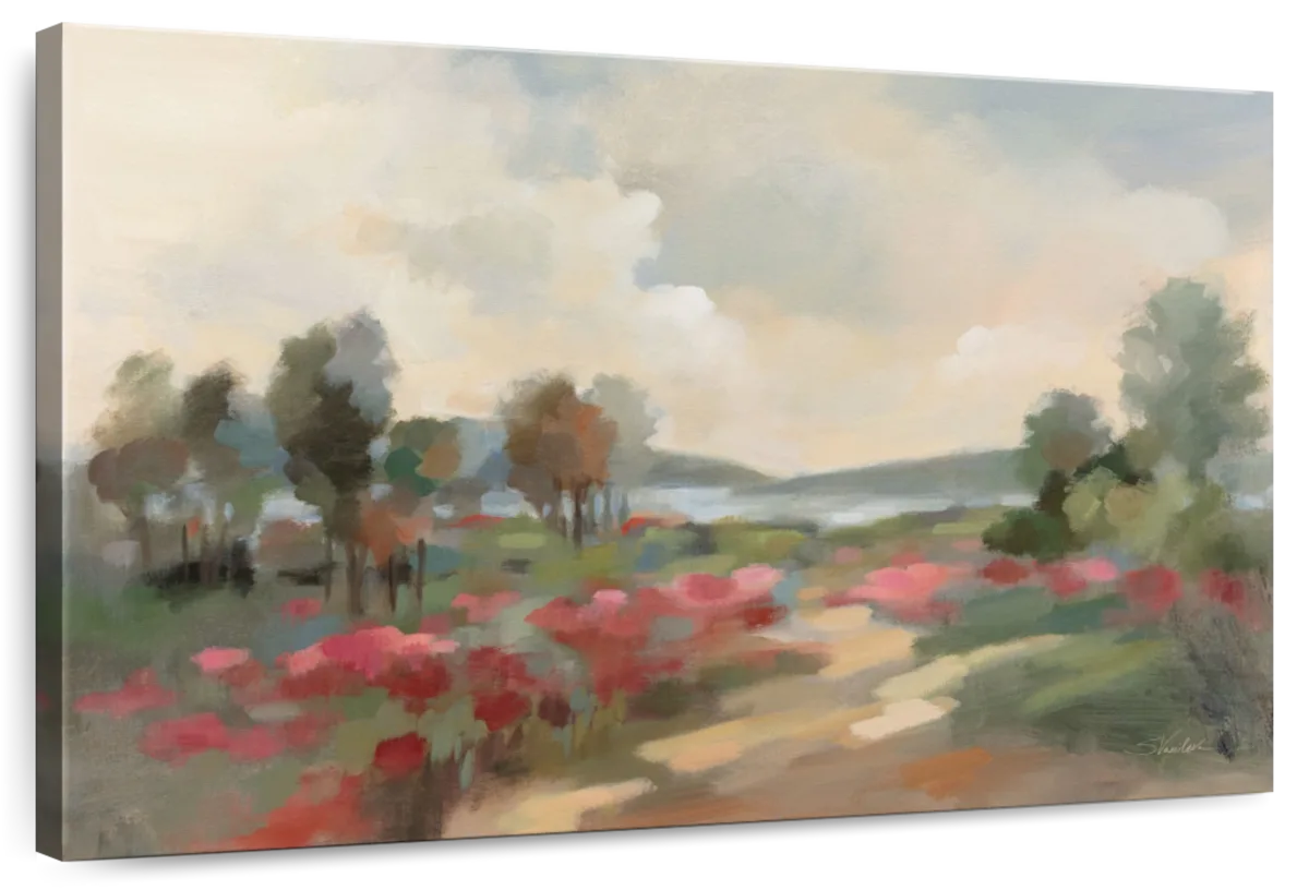 The Path To The Lake Wall Art