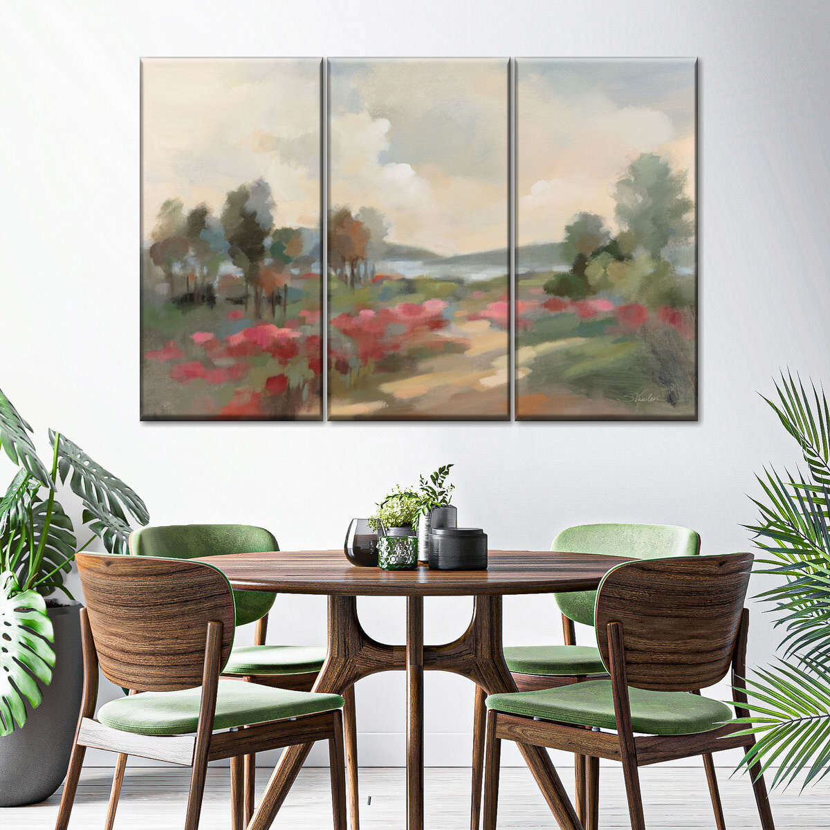 The Path To The Lake Wall Art