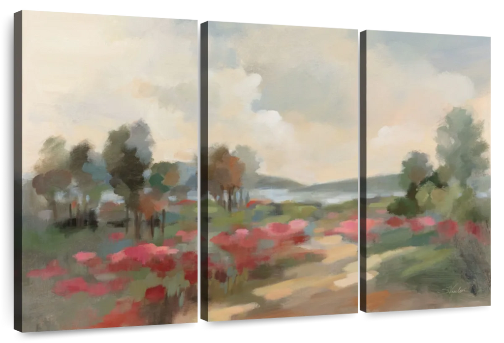 The Path To The Lake Wall Art