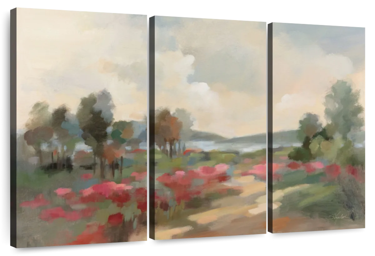 The Path To The Lake Wall Art