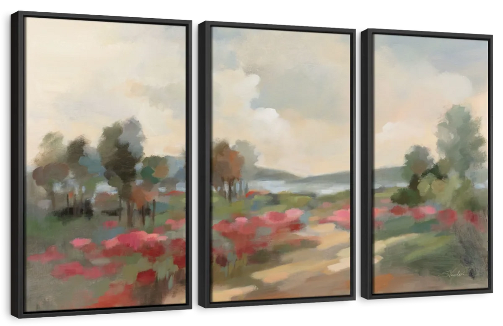 The Path To The Lake Wall Art