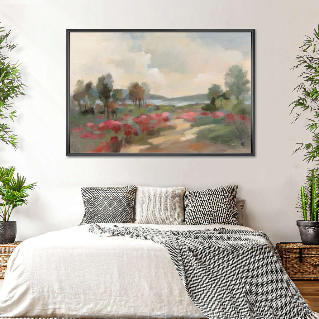 The Path To The Lake Wall Art