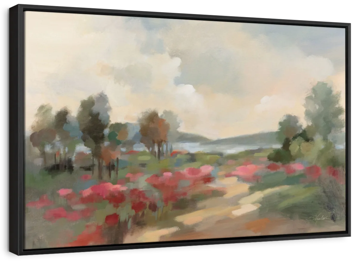 The Path To The Lake Wall Art