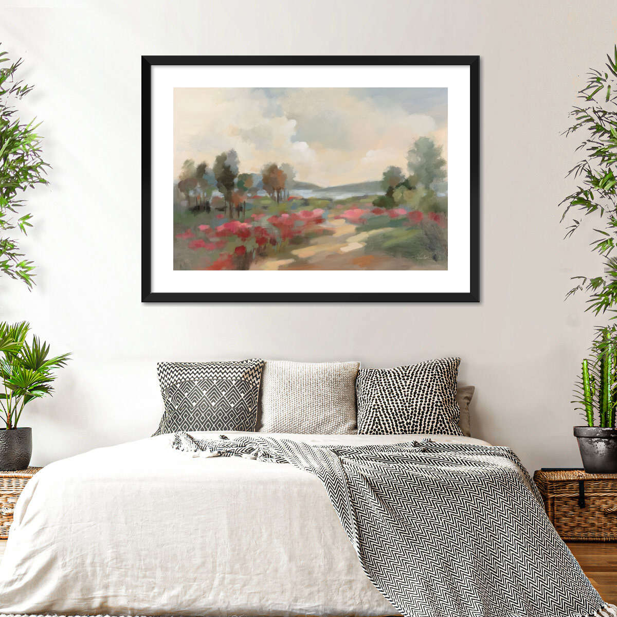 The Path To The Lake Wall Art