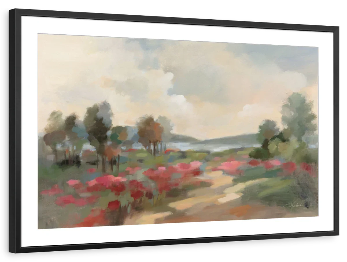 The Path To The Lake Wall Art