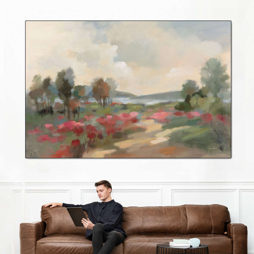 The Path To The Lake Wall Art