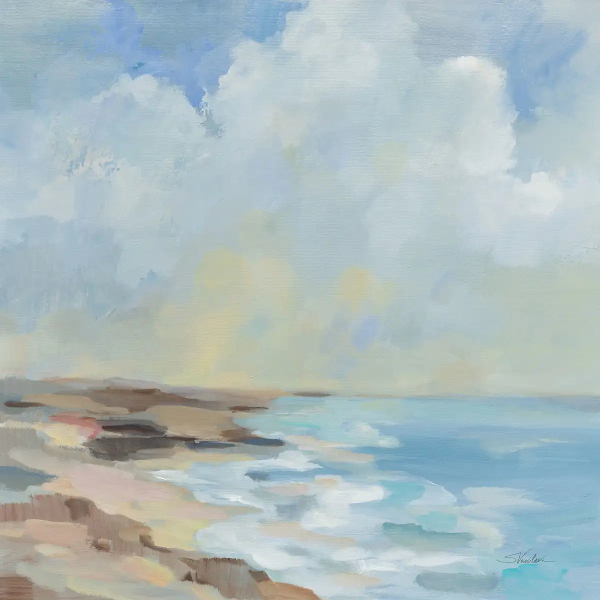 View By The Beach Wall Art