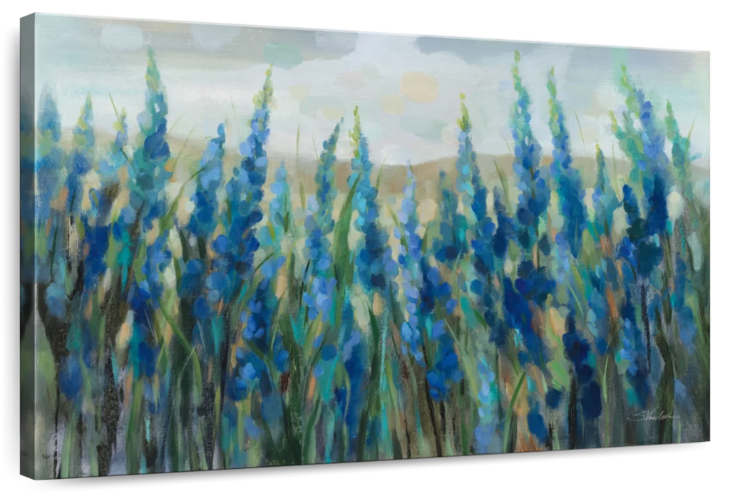 Wild Blue Meadow Wall Art