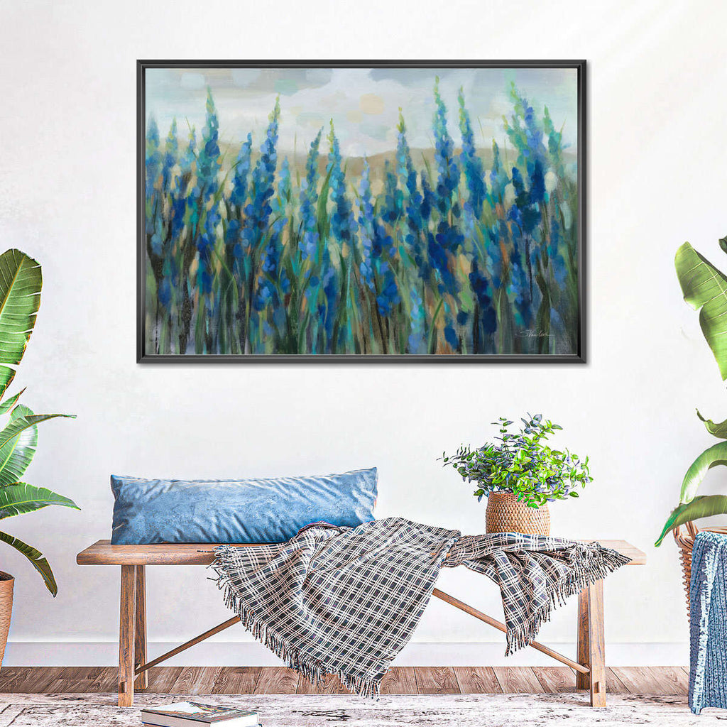 Wild Blue Meadow Wall Art