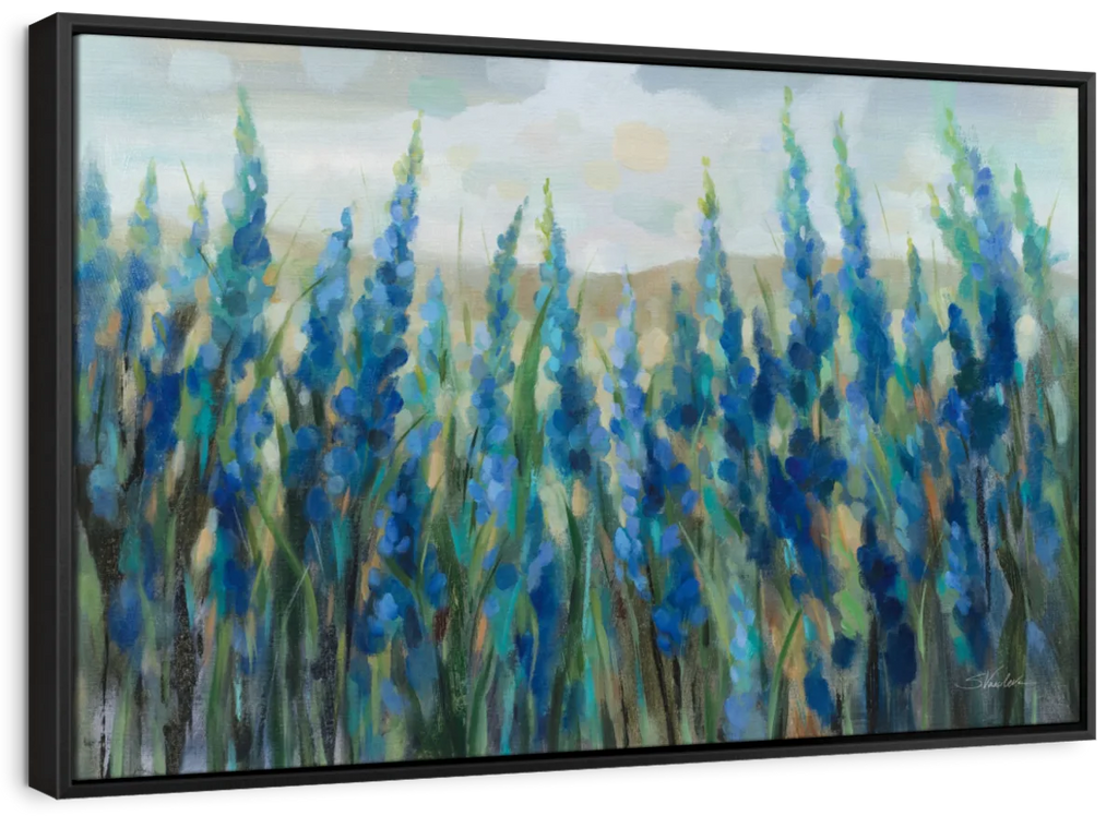 Wild Blue Meadow Wall Art
