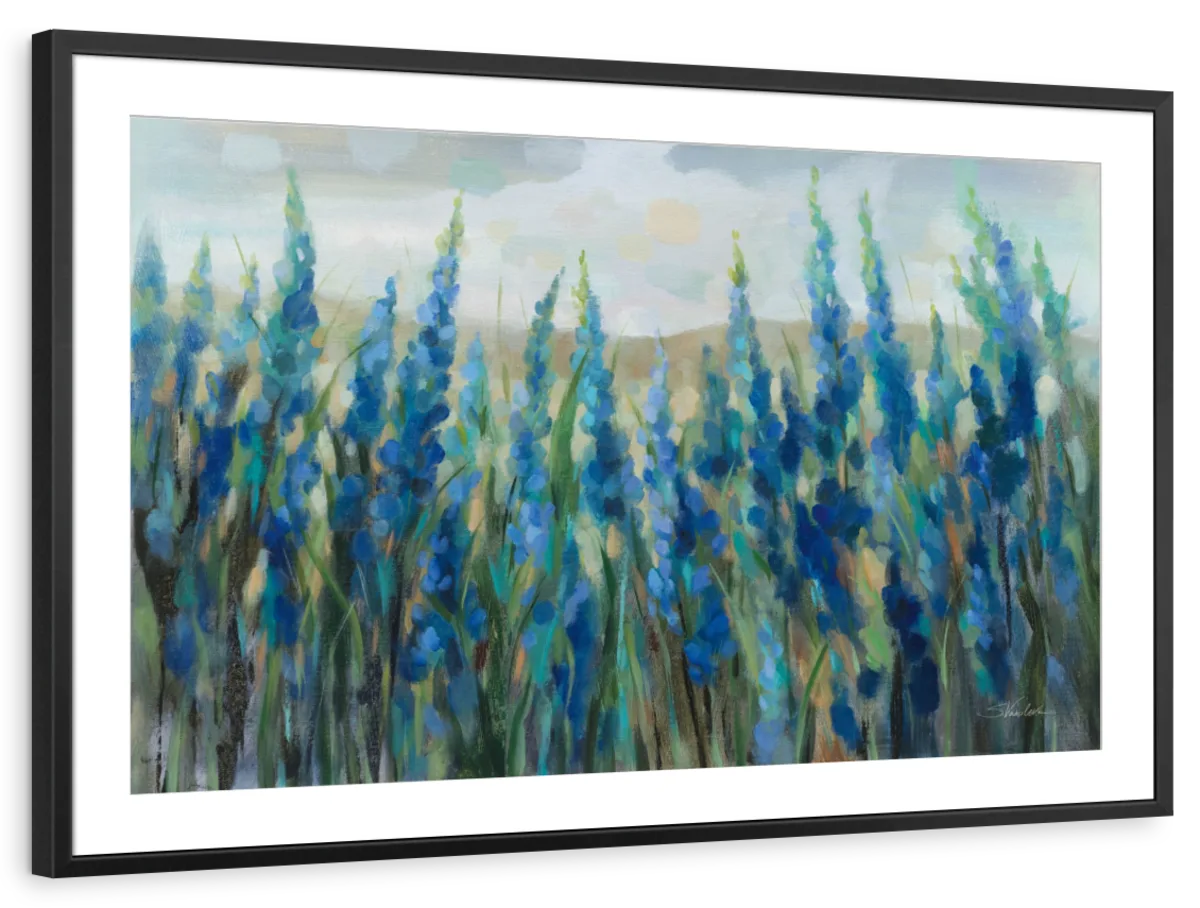 Wild Blue Meadow Wall Art