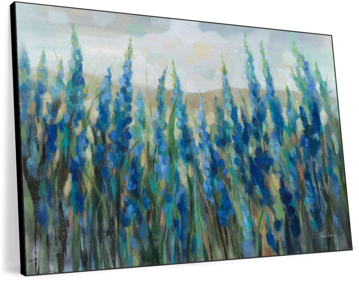 Wild Blue Meadow Wall Art