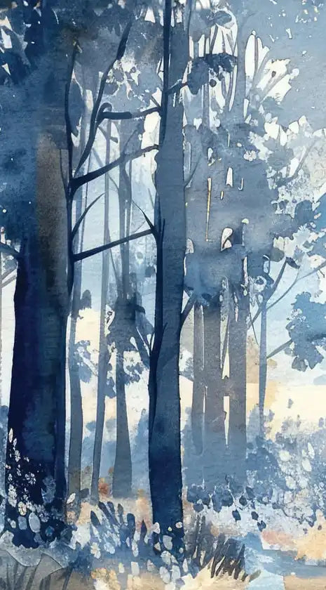 Wandering In The Forest Wall Art