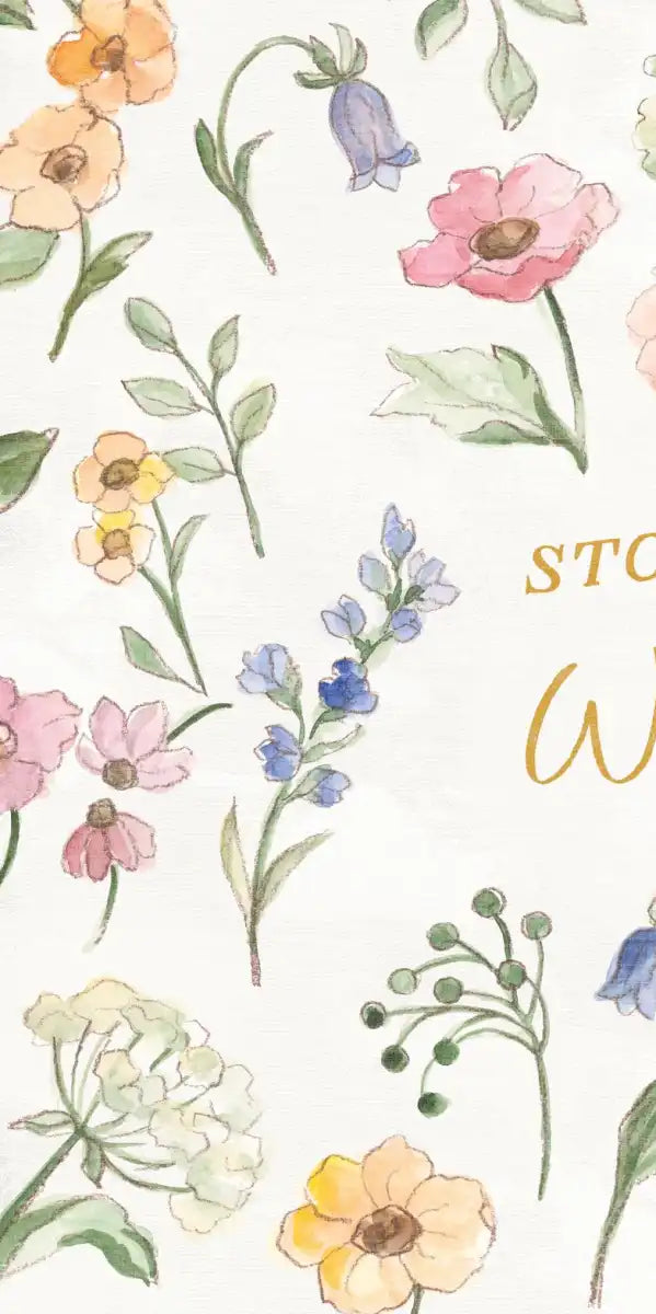 Wild Blooms Quote IV Wall Art