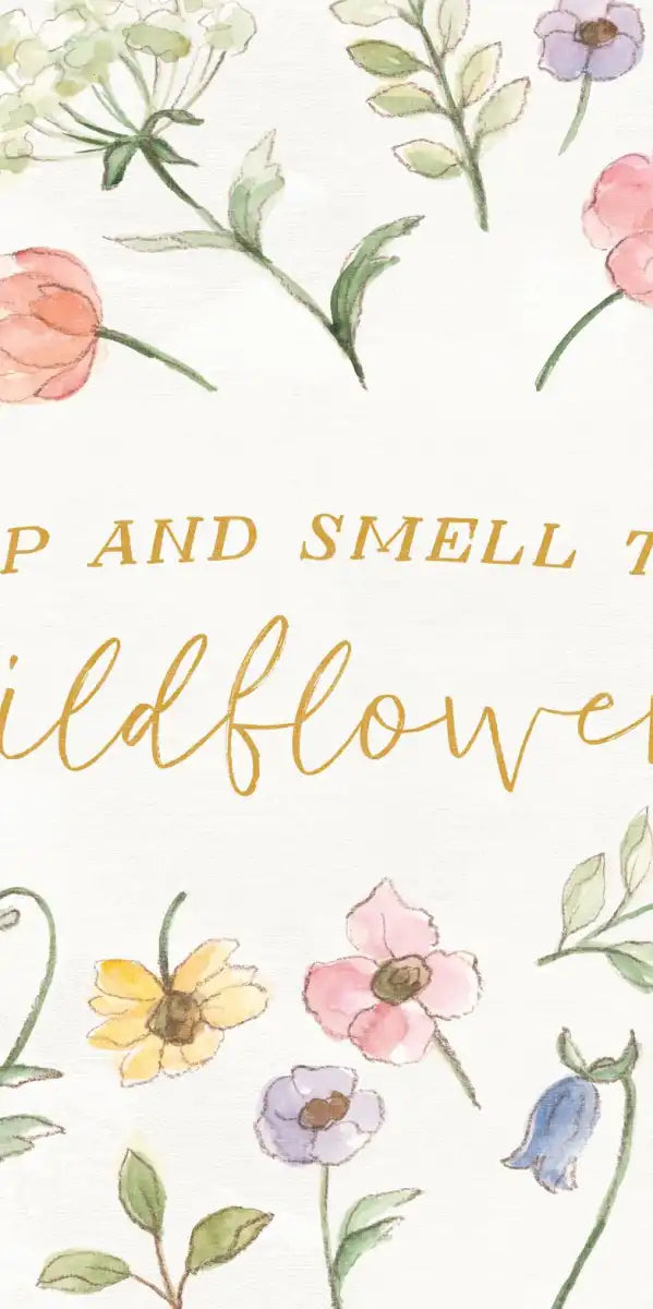 Wild Blooms Quote IV Wall Art