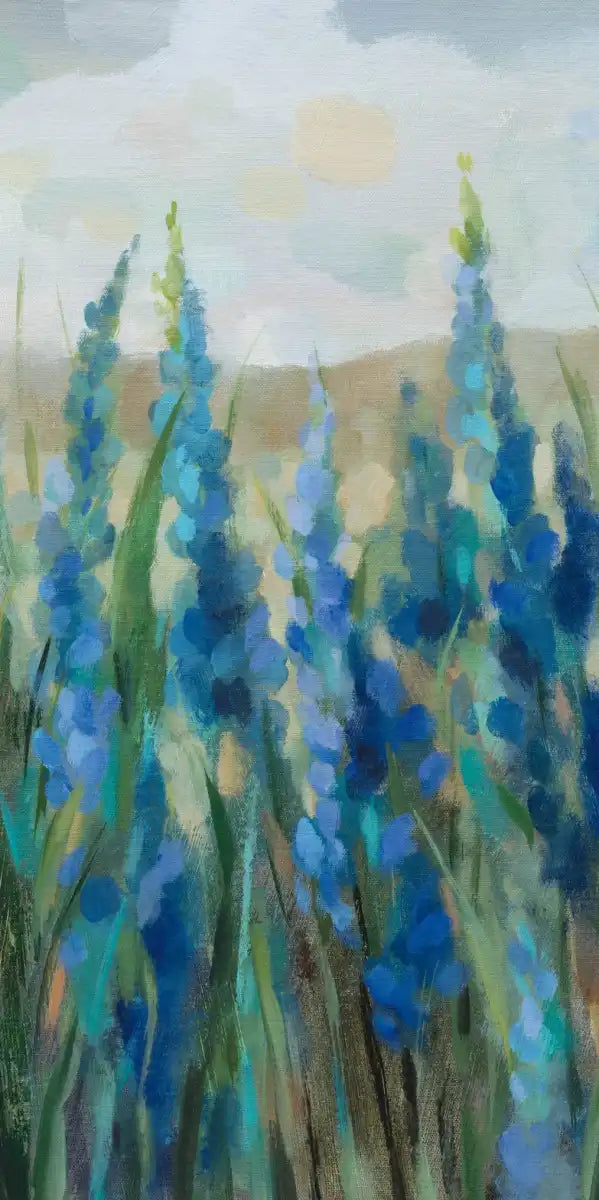 Wild Blue Meadow Wall Art