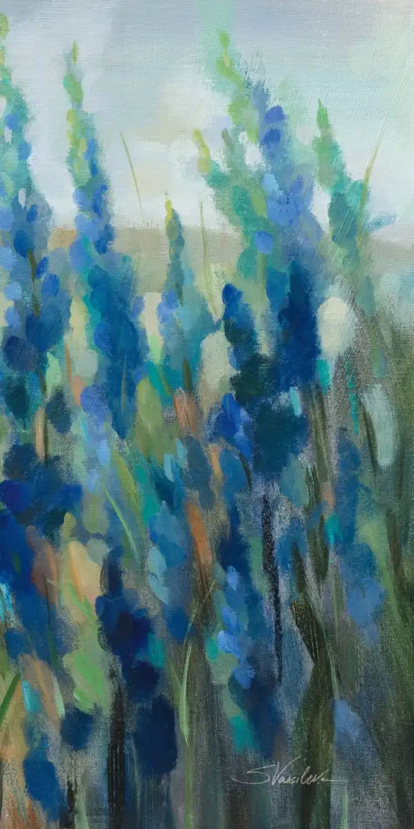 Wild Blue Meadow Wall Art