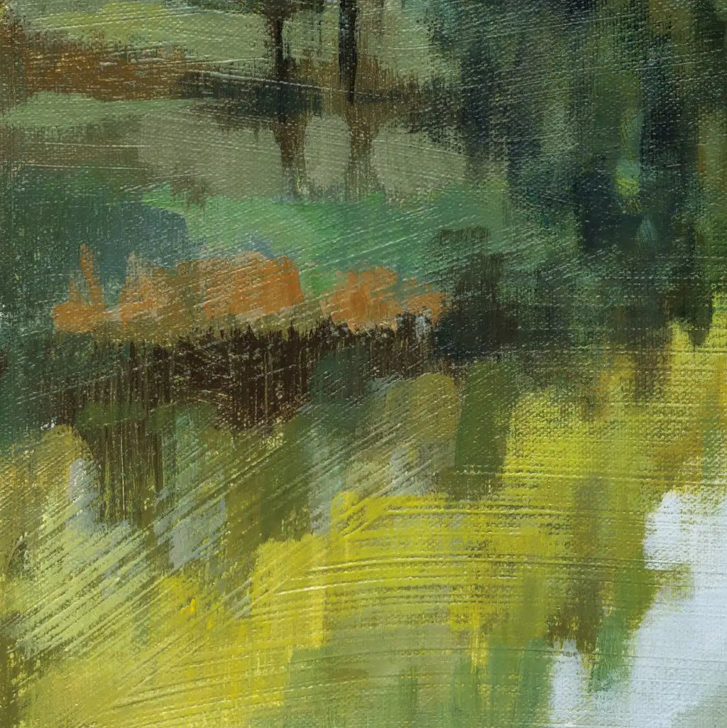 Willows By The Pond I Wall Art