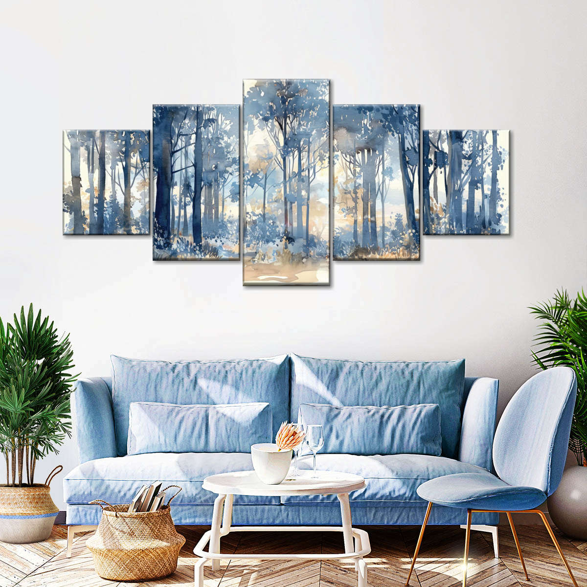 Wandering In The Forest Wall Art
