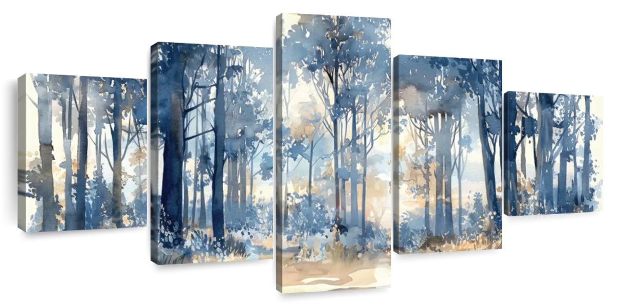Wandering In The Forest Wall Art