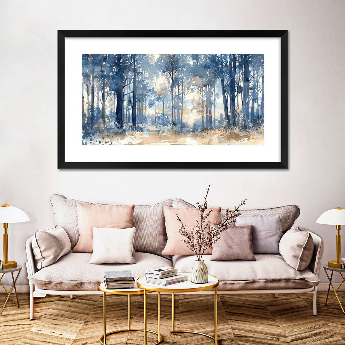 Wandering In The Forest Wall Art