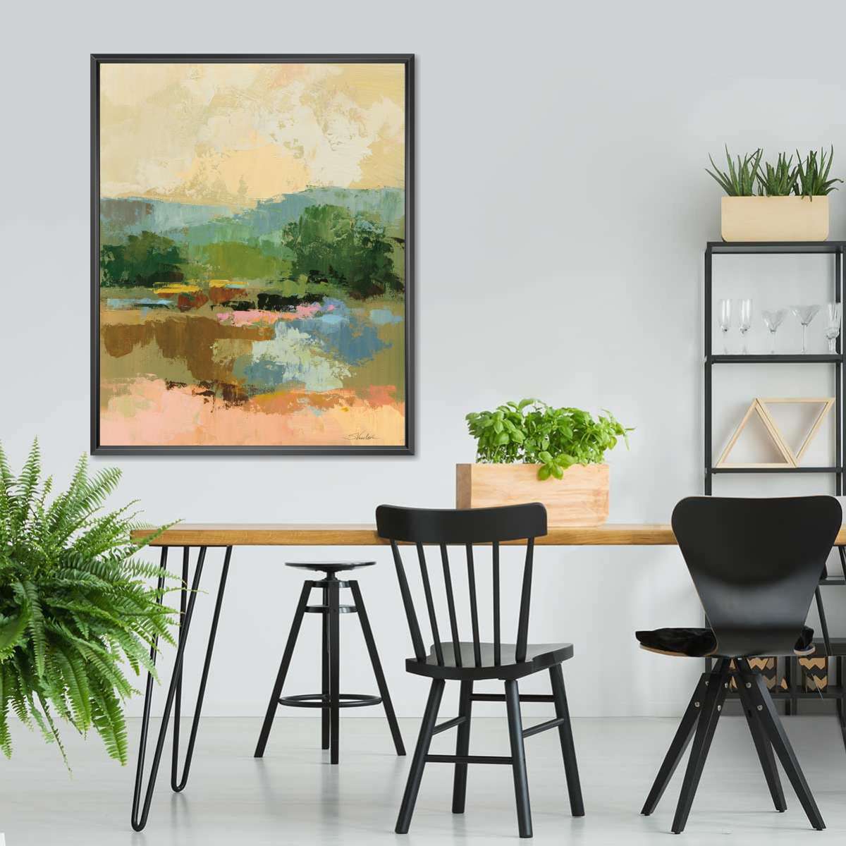 Across The River View I Wall Art