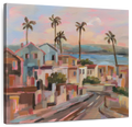 California Sunrise Street Wall Art